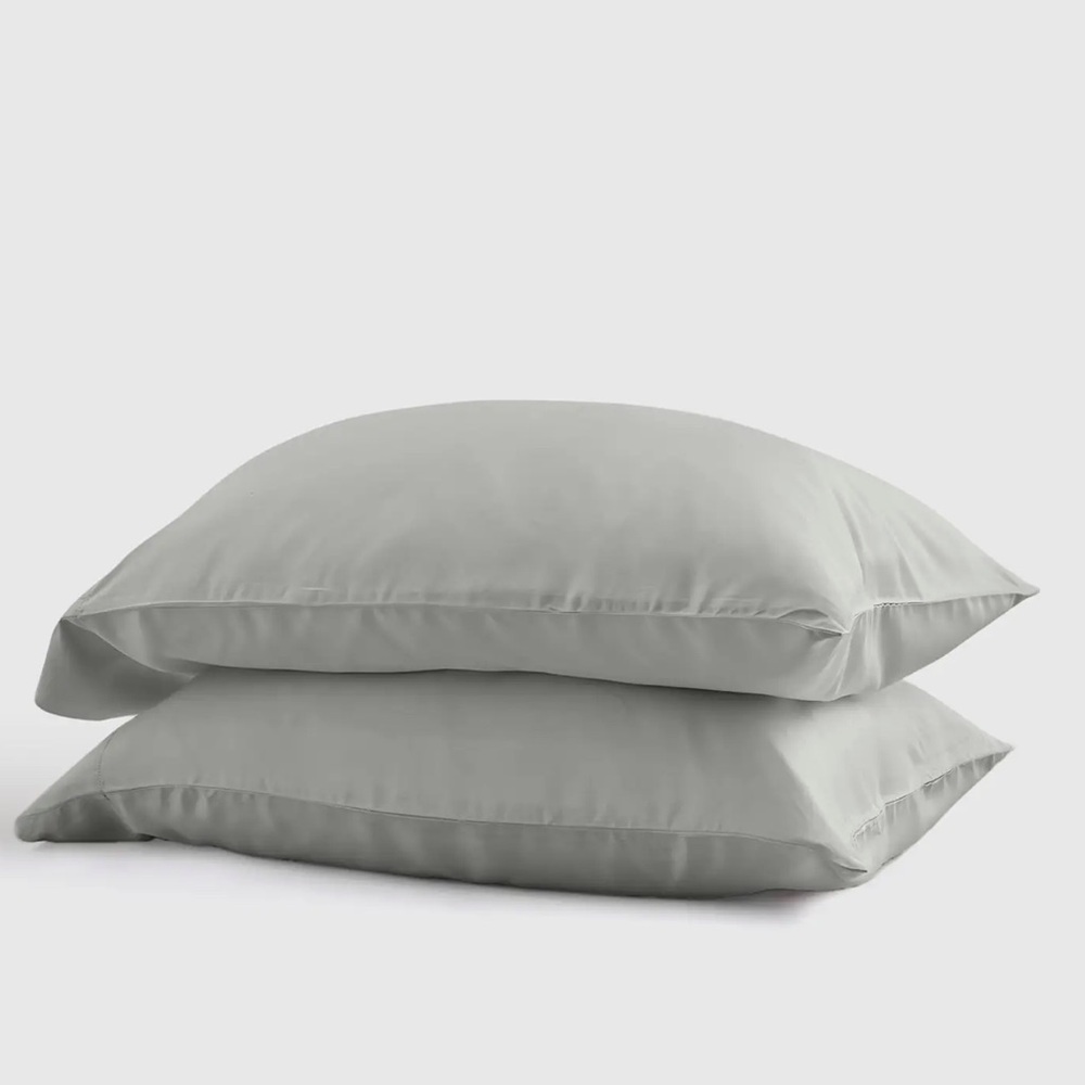 NWOT QUINCE Bamboo Pillowcase Set King eucalyptus 5805